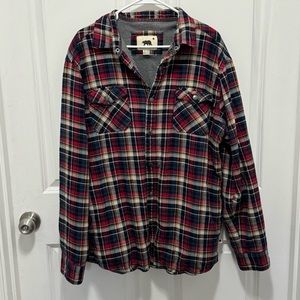 Snap up flannel
